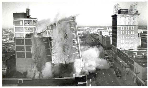 J.C. Penney building demolished - 1980